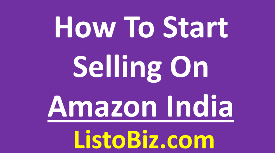 How to start selling on amazon india