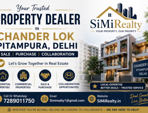 Property Dealer In Chander Lok Pitampura Delhi